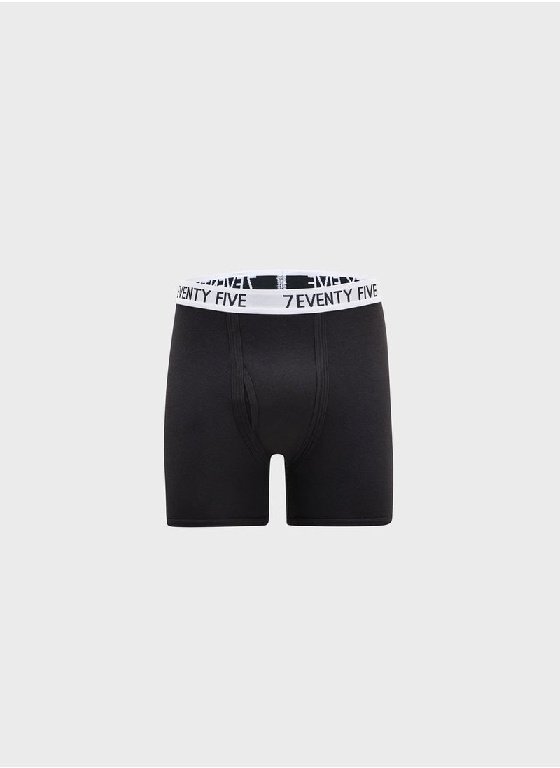 Seventy Five Basics Pack Of 3 Boxers  - Image 4