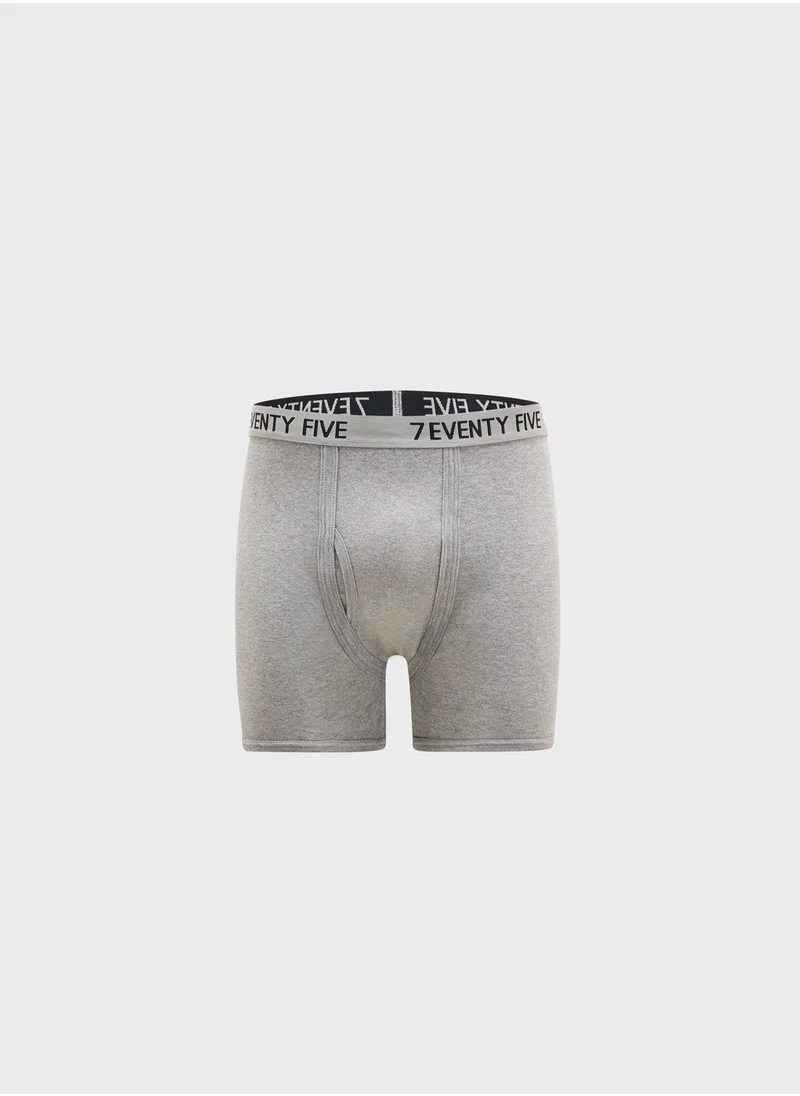 Seventy Five Basics Pack Of 3 Boxers