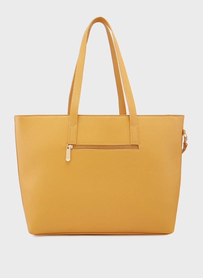 CAPRESE CAPRESE-DAPHNY TOTE LARGE YELLOW - Image 3