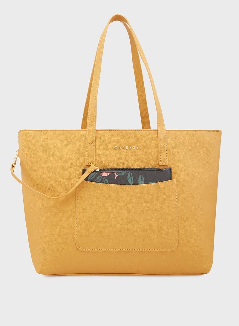 CAPRESE CAPRESE-DAPHNY TOTE LARGE YELLOW - Image 1