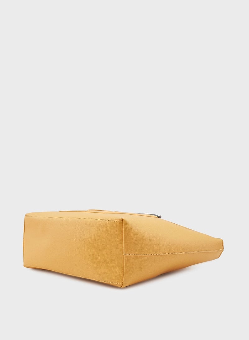 CAPRESE CAPRESE-DAPHNY TOTE LARGE YELLOW - Image 5