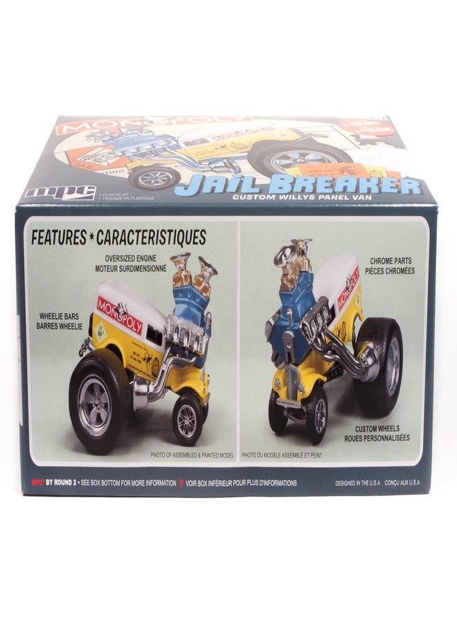 MPC Monopoly Willy's Jail Breaker 1:25 Scale Model Kit, Factory Color - Image 2