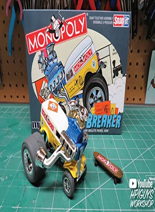 MPC Monopoly Willy's Jail Breaker 1:25 Scale Model Kit, Factory Color - Image 4