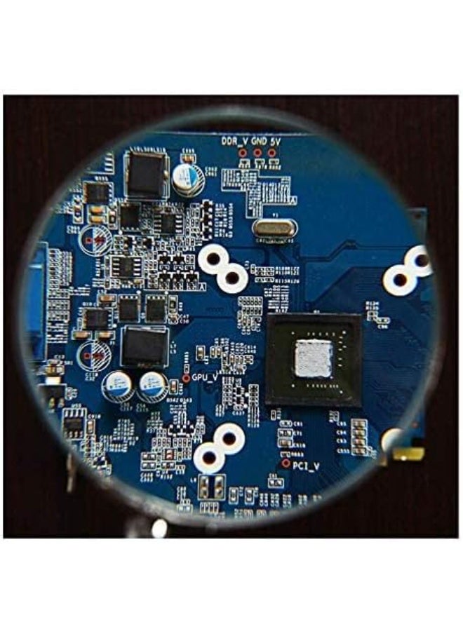 3-in-1 Desktop Magnifier Workstation (3.5X & 12X) - Illuminated Helping Hand Tool with LED Light for Soldering, Jewelry Making, and Crafts - Image 2