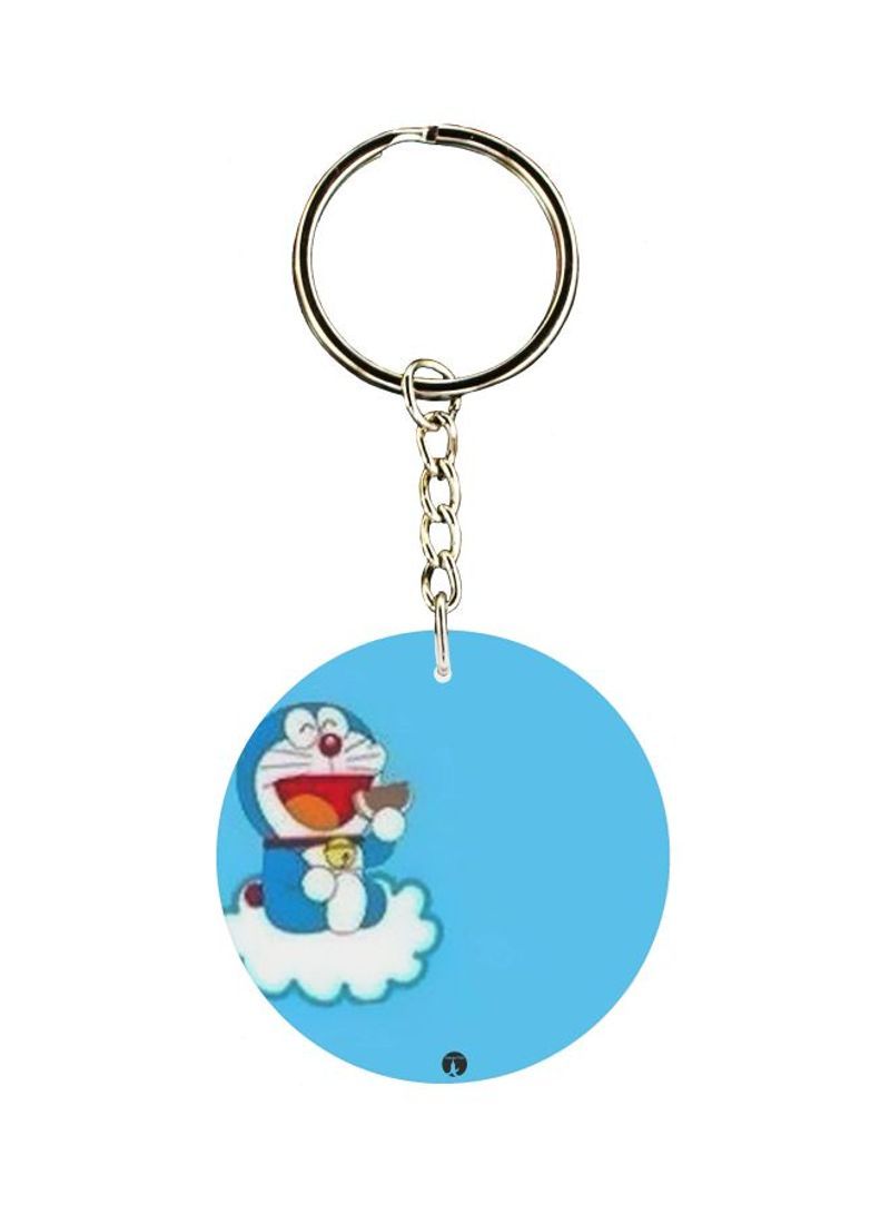 RKN Double Sided Doraemon Printed Keychain