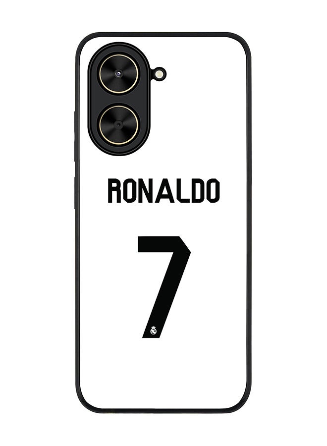 Stylizedd For Xiaomi Poco C71 / Redmi A5 4G Case,Slim fit Camera Protection, Shockproof Thin Phone cover  - Ronaldo Real Jersey