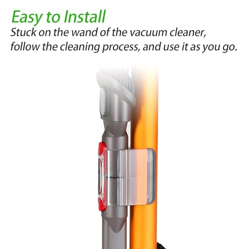 Coodss مشبك حامل ملحقات كودس متوافق مع مكنسة دايسون V11 V10 V8 V7 اللاسلكية (عبوة من 2) - Image 4