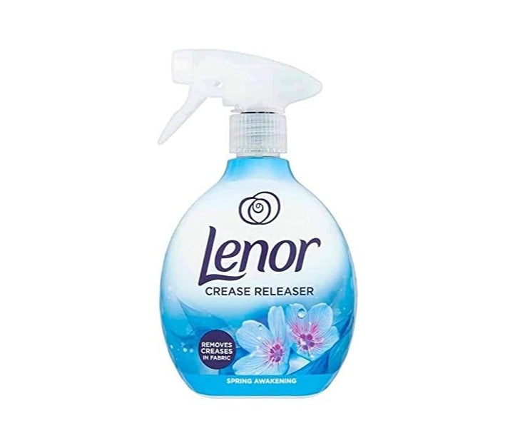 Lenor Crease Releaser Spray for Clothes & Fabric Wrinkle Remover, Spring Awakening Fresh Scent, Removes Creases Quickly, Fabric Freshener, Pack of 3 x 500ml - Image 2