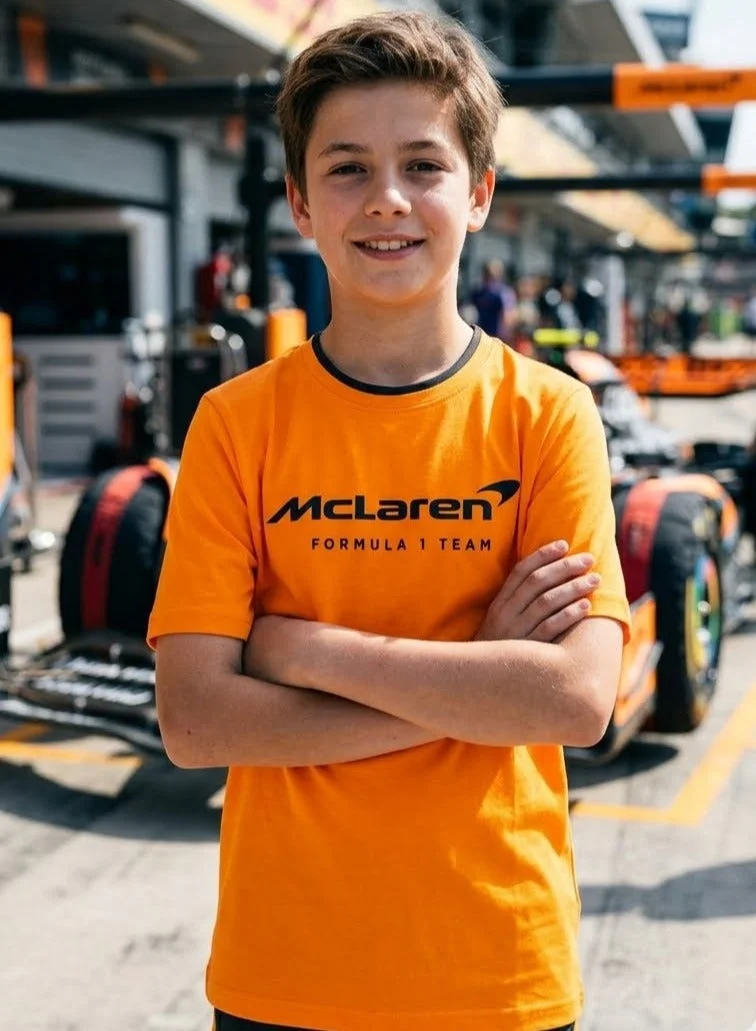 Mclaren McLaren F1 Kids Core Essentials Logo T-Shirt - Youth