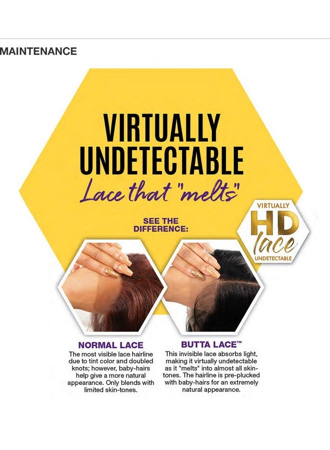 Sensationnel Butta Lace Front Wigs Butta Unit 4 Extra Wide 5 Inch Deep Part Synthetic Wig Preplucked Hairline Hd Lace With Babyhair Butta Unit 4 (T4 Goldenbrown) - Image 4