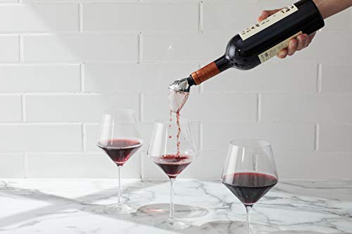 Houdini Aerator & Pourer Wine Aerator, 6 inches, Stainless (W9112) - Image 4