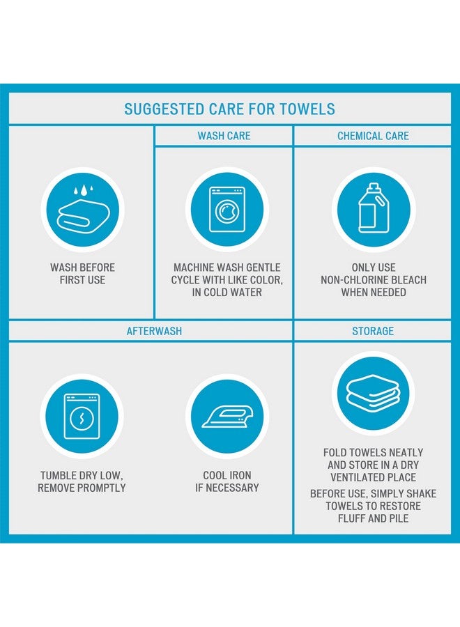 madison park Madison Park Serene 100% Cotton Bath Towel Set Luxurious Floral Decorative Towels for Bathroom Embroidered Cotton Jacquard Design Soft Highly Absorbent for Shower 600 GSM, Multi-Sizes, Navy 6 Piece  - Image 4