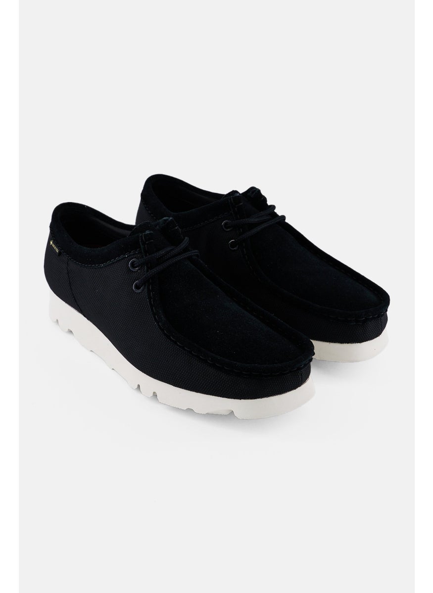 clarks Men Standard Wallabee GTX Lace Up Casual Shoes, Black  - Image 1