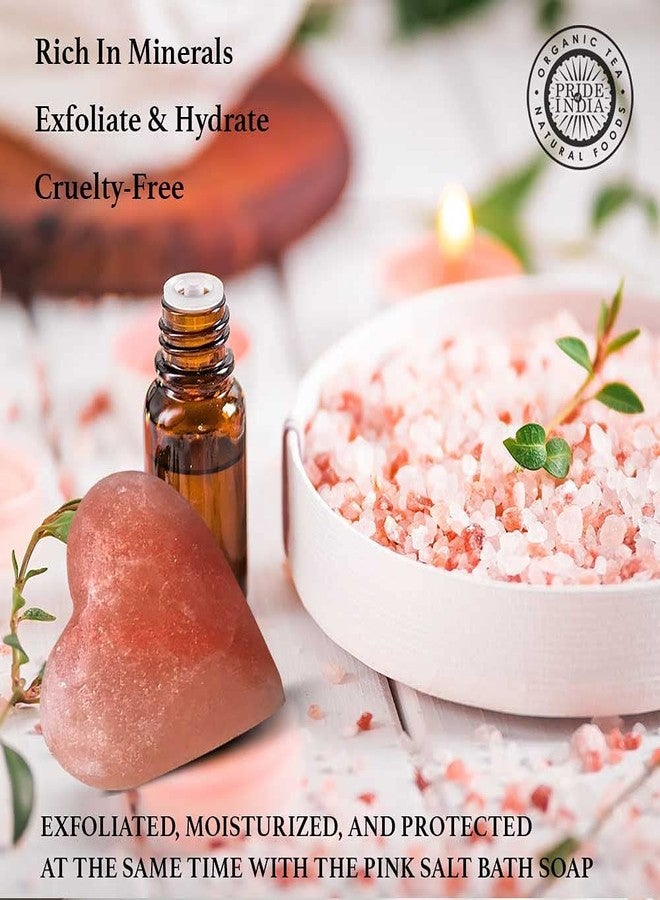 Pride Of India Pink Salt Crystal Accessories (Pink Salt Crystal Soap - Heart Shape) - Image 5