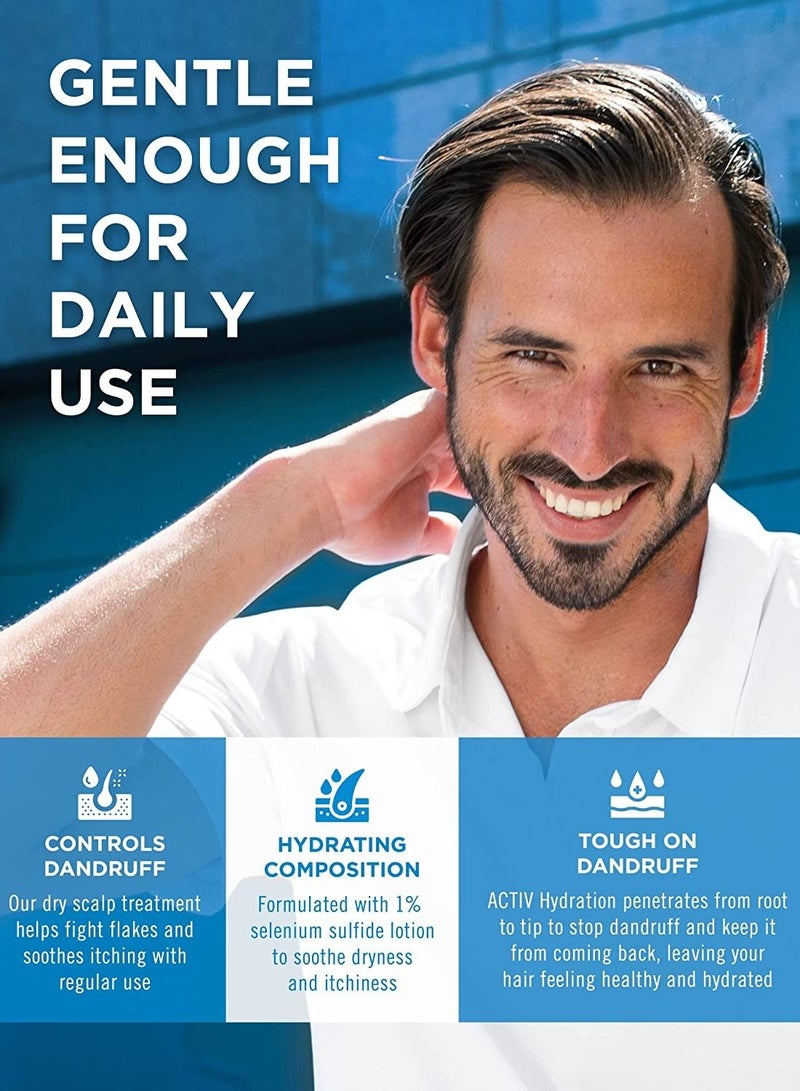 Selsun blue ACTIV Hydration Anti-Dandruff Shampoo 300 ml - Image 5