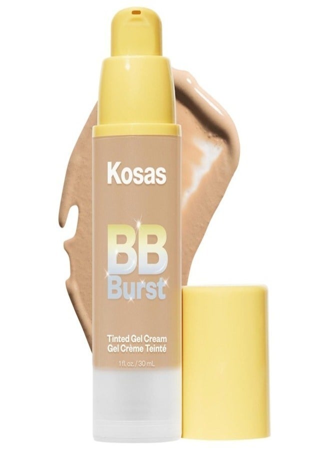 KOSAS BB Burst Tinted Moisturizer Gel Cream with Copper Peptides - Medium Tan Warm 25 - Medium Tan With Warm Undertones 30ml - Image 1
