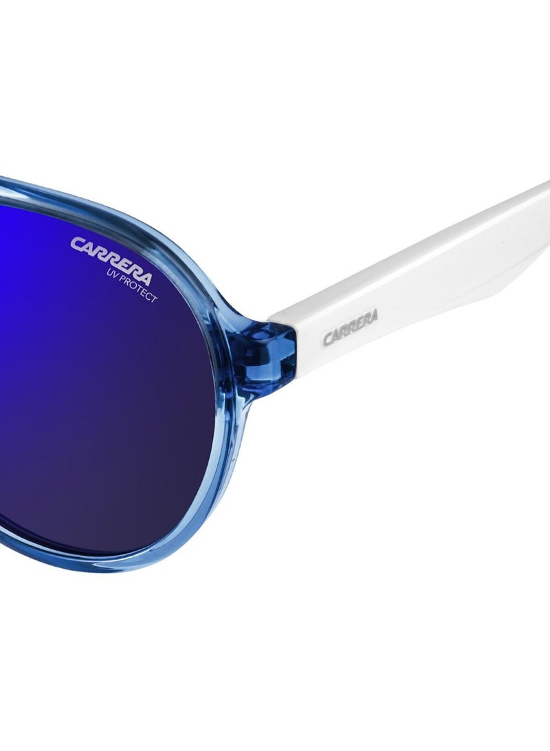 كاريرا نظارة شمسية أفياتور للأولاد كاملة الحواف - كاررينو 22 PJPXT - مقاس العدسة: 51 ملم - بلو سكاي ميرور - Image 3