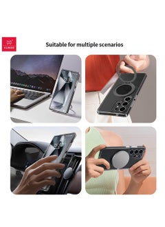 XUNDD XUNDD Hard Case Compatible with Samsung S25 Ultra Zero Sense Series with Magnetic Ring Stand, Lense Protection, Anti-impact, Anti-Scratch, Non Yellowing, Slim Fit, Accurate Cutouts for Camera etc. (Grey)  - Image 5