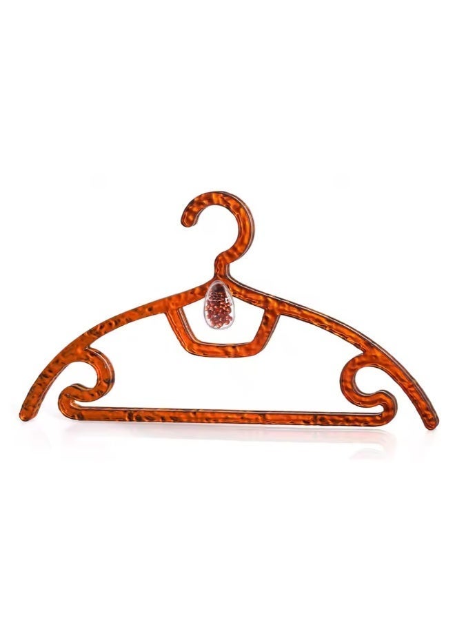 6PCS Aromatherapy Clothes Hanger Traceless Household Light Luxury Clothing Hanging Bold Clothing Support Acrylic Non-Slip Clothes Drying Rack - Image 2