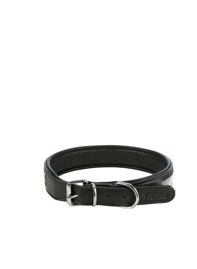 Trixie Active Comfort Collar With Rhine Stones For Dogs Black - Image 3