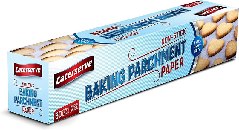 Baking Paper  50m Baking Parchment Paper  Premium Quality Greaseproof Paper for Kitchen UseOven Safe and Food Grade Material  Perfect for Pastries Catering  by Caterserve