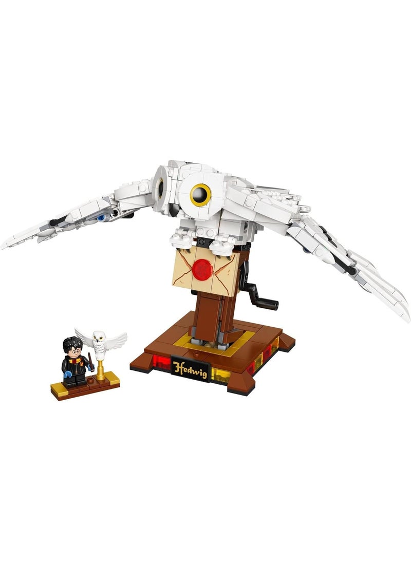 Harry Potter Hedwig Moving Wings Owl Building Toy Collectible Display Model - Image 4