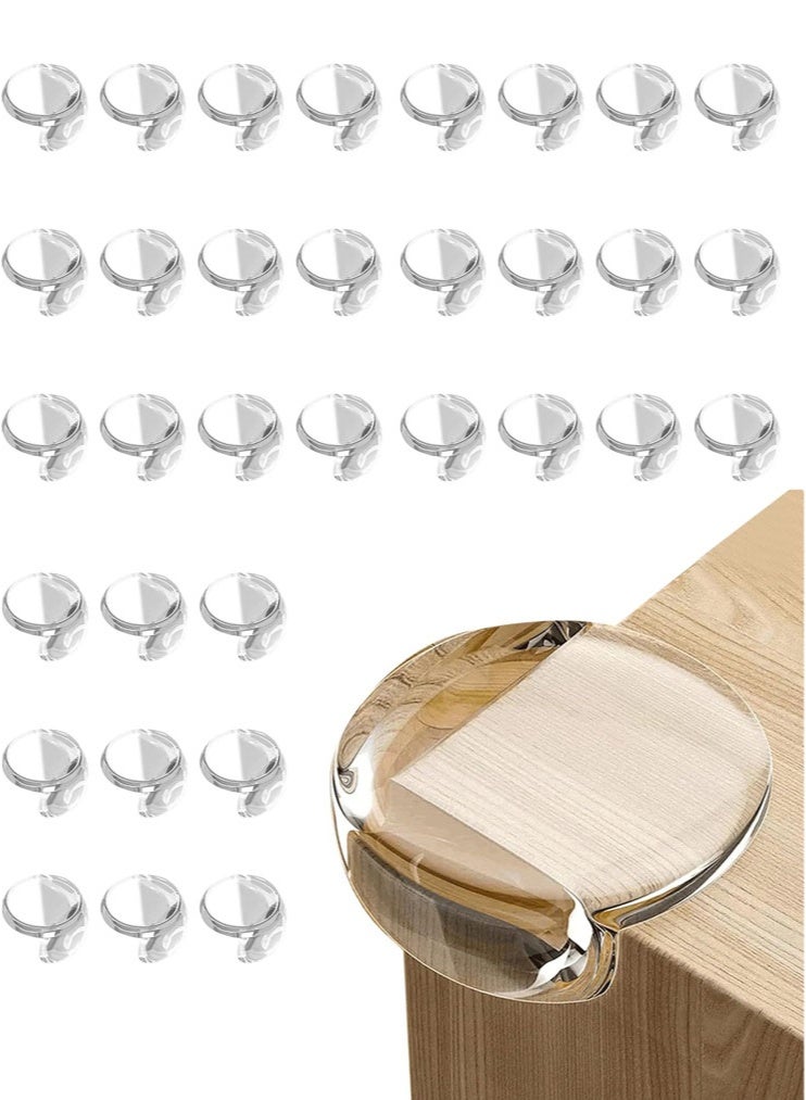 meayul 36 Pack Corner Protector Baby, Baby Proofing Soft Corner Protector, Table Corner Protectors for Baby Clear Corner Protectors for Furniture Corner Guards Baby Proof Bumpers Corner Covers Baby Safety Child Proofing - Image 1