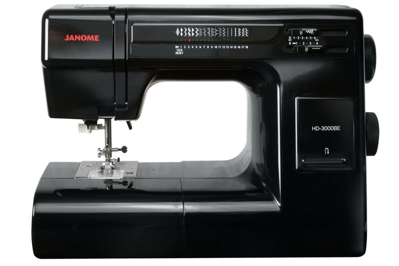 Janome Janome Heavy Duty HD3000 Black Edition Sewing Machine with Bonus 6 Piece Quilting Kit 