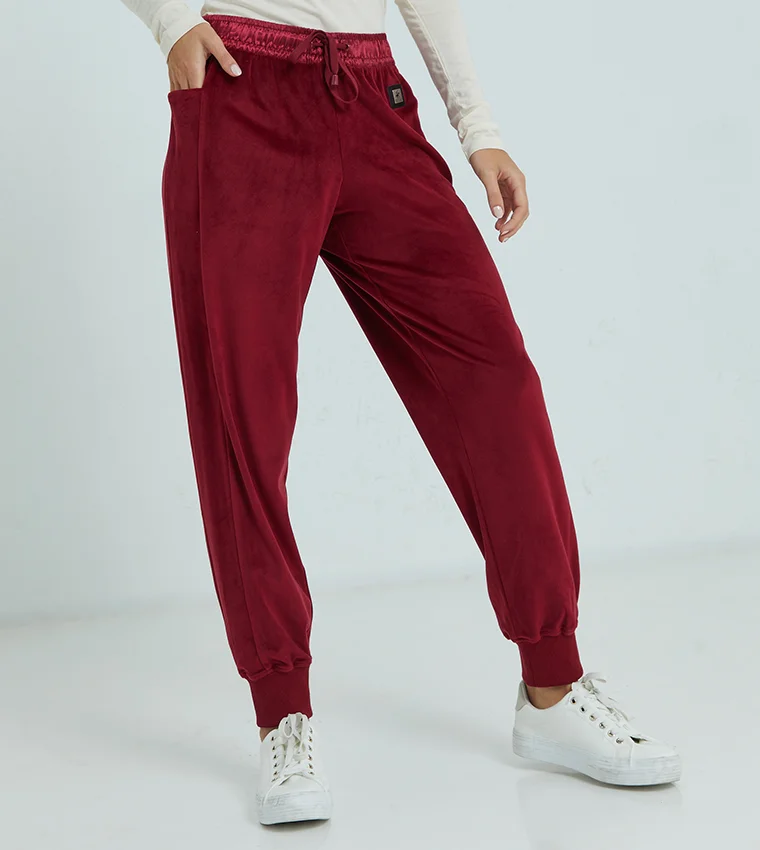Beverly Hills Polo Club Super Soft Velour Jogger