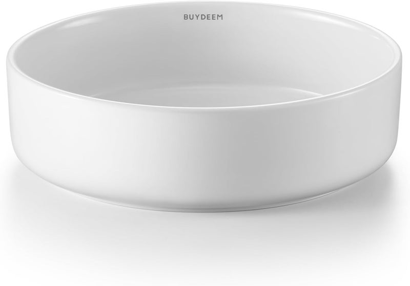 BUYDEEM صحن بخار سيراميك BUYDEEM CT2012A1 أبيض - Image 1