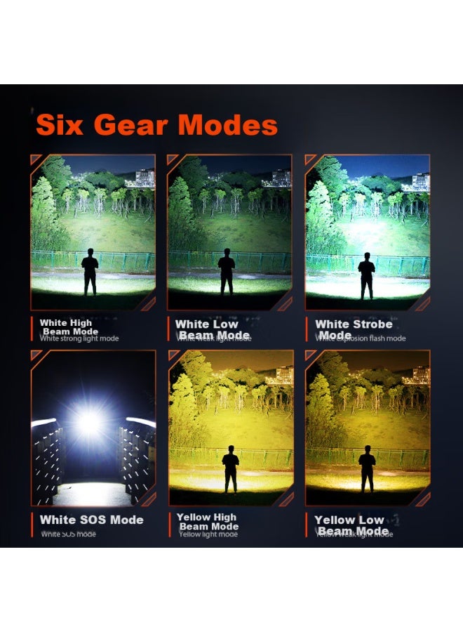 Supfire Rt21 Headlamp High Brightness Zoom Sensor Long Battery Life Rechargeable Night Fishing Headlight Long Distance Work Mining Lamp - Image 5