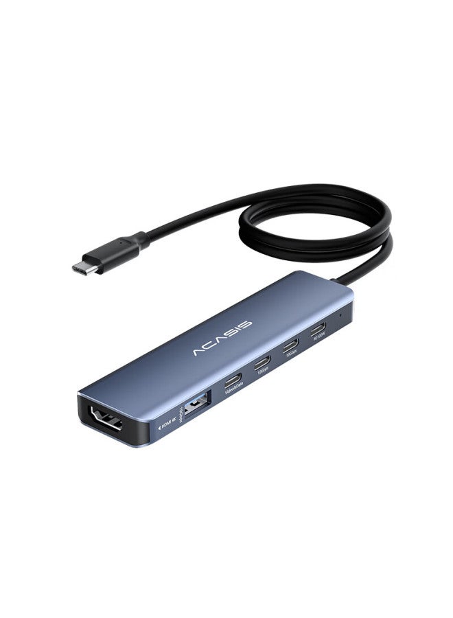 Acasis Type-c Docking Station Usb-c To Hdmi Thunderbolt 4 Expansion Dock 10g Adapter 4k60hz Multi-screen Full-featured C Video Port Desktop Expansion Hb-0101 - Image 4