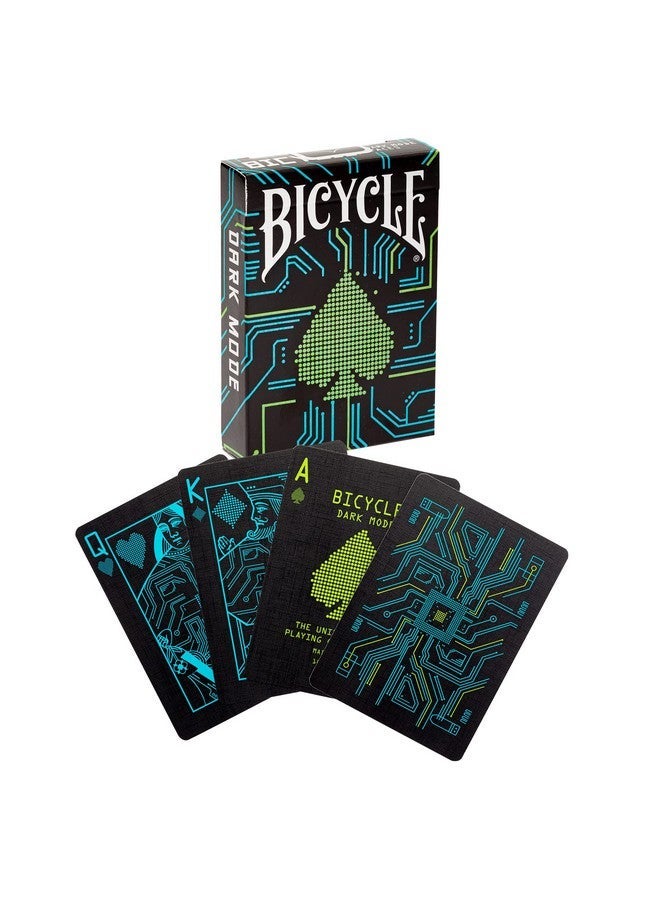 Bicycle Dark Mode Playing Cards for All Ages,Pack of 1 - Image 1