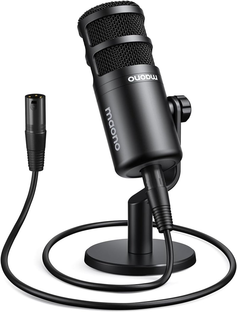 MAONO PD100 XLR Dynamic Microphone for Podcasting and Vocal Recording - Image 1