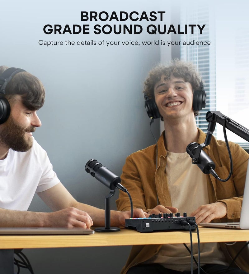 MAONO PD100 XLR Dynamic Microphone for Podcasting and Vocal Recording - Image 3