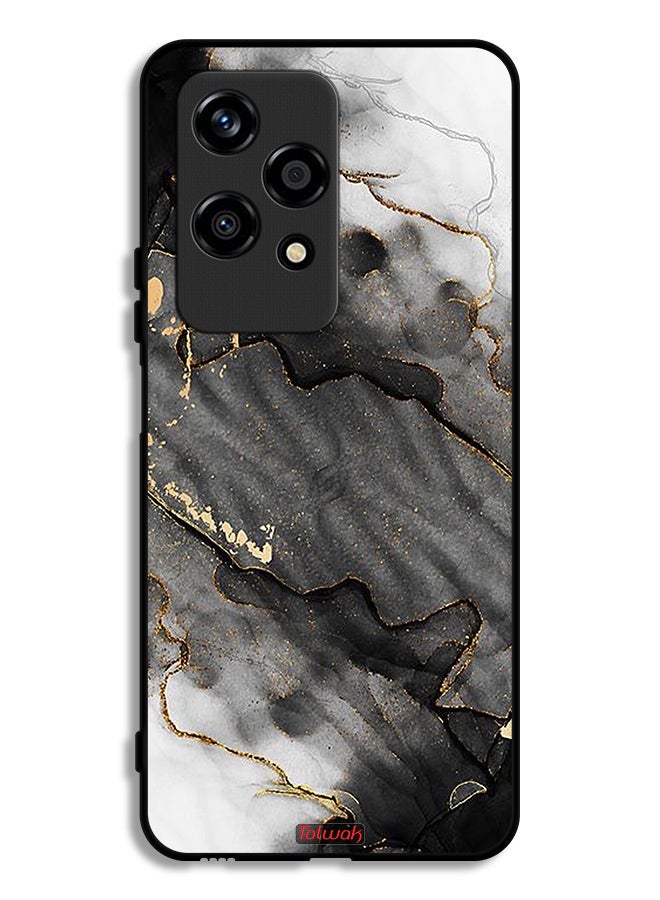 Tolwak Honor 200 Lite 5G Protective Case Cover Glitter Marble - Image 1