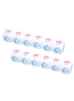 12Pcs 20mm White Game Dice Set Exquisite Round Edge Portable 6 Side Dice Set for Games - pzsku/ZE49C2F5367C45C270A0DZ/45/_/1732119690/df5e2e57-a6bd-4e54-acb4-46f5258b1990