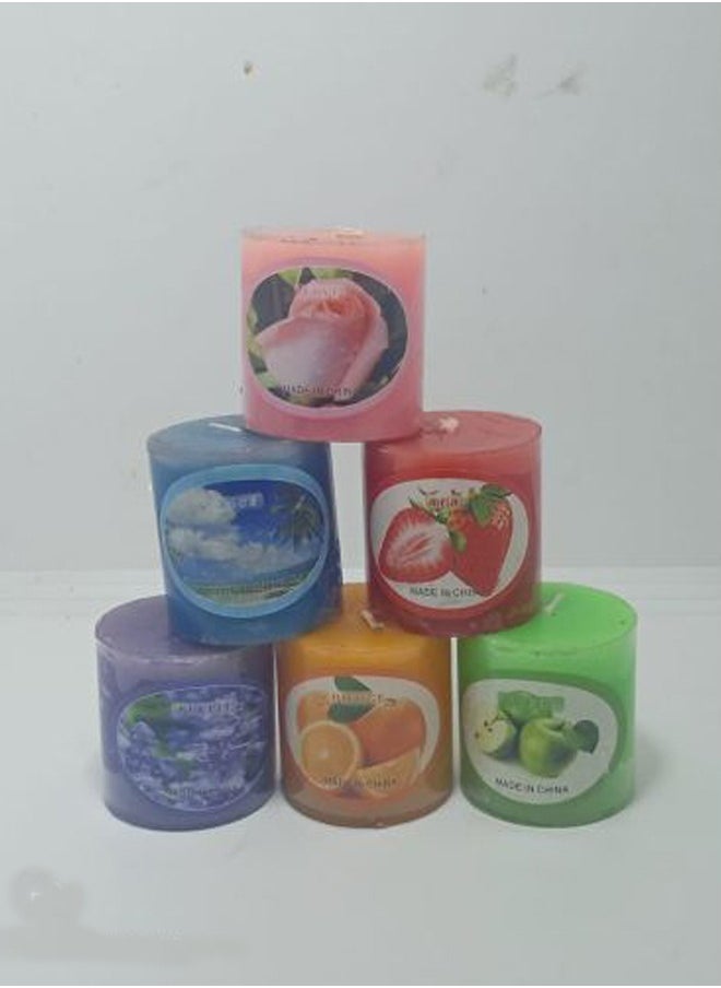 Generic Candle With  Scent Small 3 Pcs  - Image 2