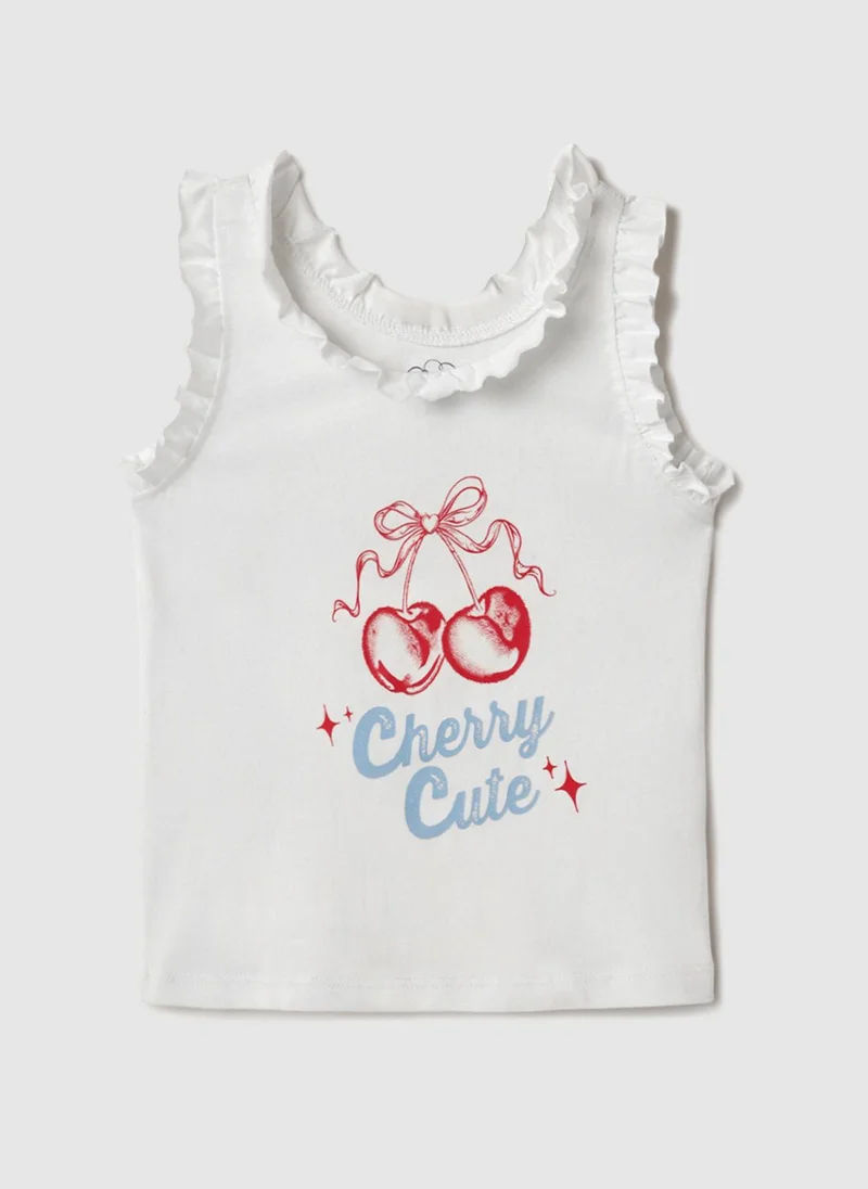Nautinati  Nautinati Pink & White Graphic Printed T-shirts and Chequered Shorts for Infant Girls for Women | Best Price UAE