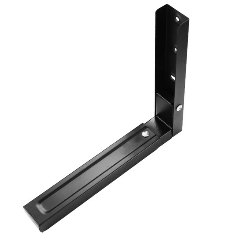 Foldable Steel Microwave Wall Mount Bracket Space Saving Kitchen Storage Support Frame Easy Installation - Image 2