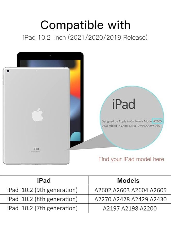 جي تيك واقي شاشة للخصوصية لجهاز iPad مقاس 10.2 بوصات (الجيل التاسع/الثامن/السابع، 2021/2020/2019)، طبقة زجاجية مقواة مضادة للتجسس، عبوة واحدة - Image 3