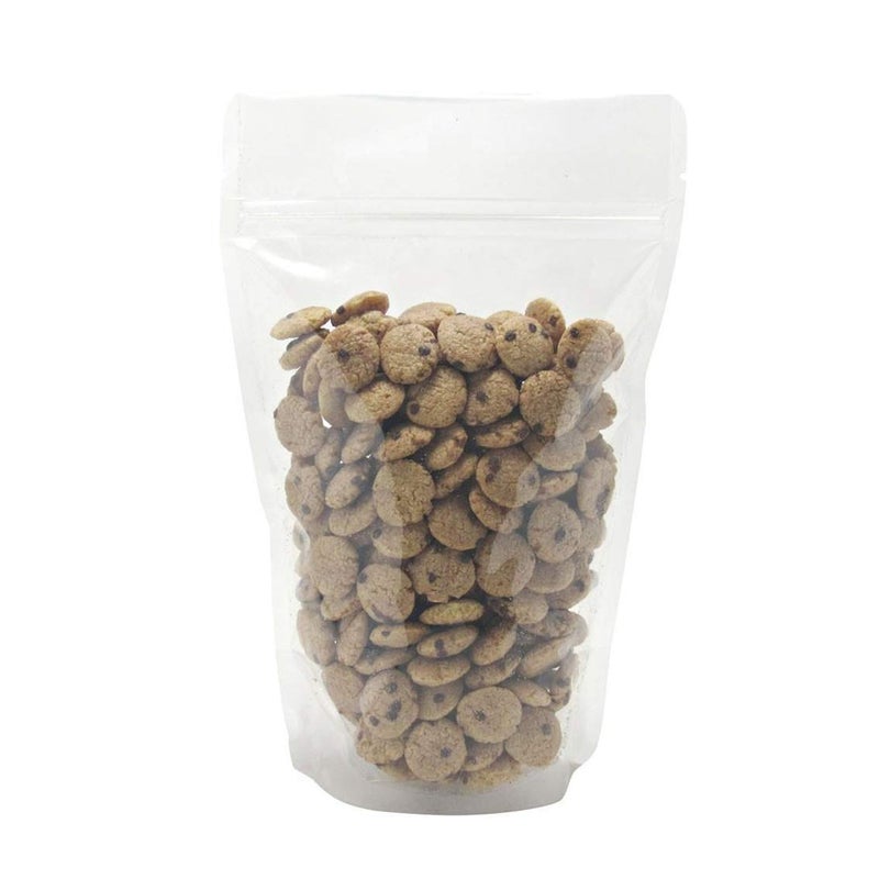 Maruthi Plastics Maruthi Plastics Transparent Food Graded Standup Pouch With Zipper 165 MM x 250 MM 40 BG Pack of 100 Nos - Image 4