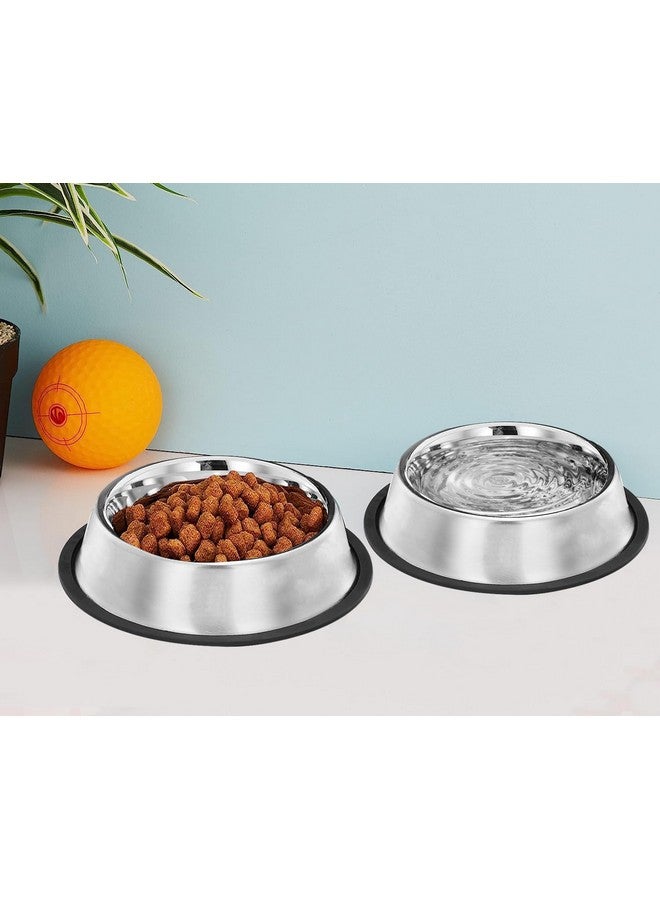 بتس إمباير وعاء طعام للكلاب والقطط الصغيرة | وعاء طعام للكلاب | وعاء طعام للكلاب | وعاء قطط | وعاء طعام للقطط | قاعدة من الفولاذ المقاوم للصدأ غير قابلة للانزلاق للجراء والقطط الصغيرة والأرانب والمزيد (200 مل × مجموعة من 3 قطع) - Image 5