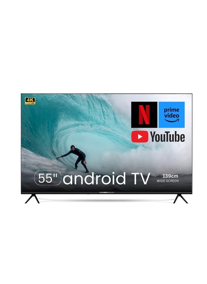 Electro General - 55-Inch Android Smart LED TV – TH-55AND14 – UHD 4K Display with Android 14 and Multiple Connectivity Options - Image 1
