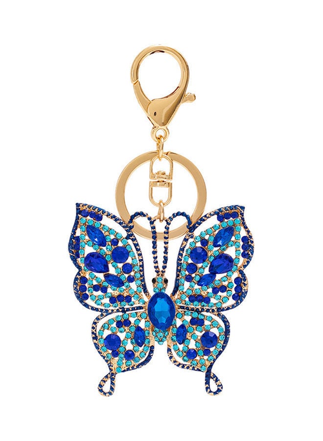 NIBEMINENT Butterfly Rhinestones Keychain
