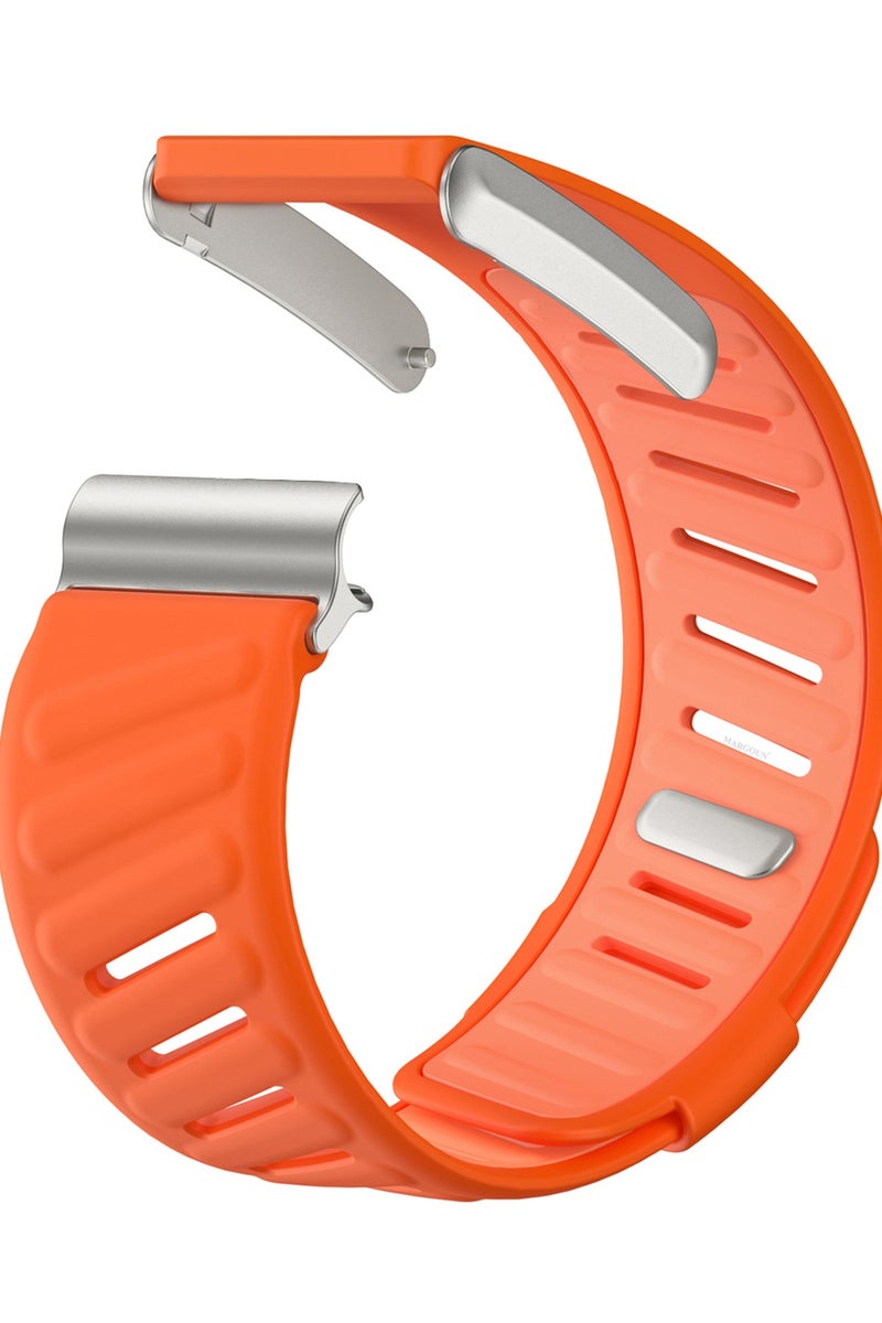Sports Strap Compatible with Whoop 5.0 Soft and Breathable Silicone Strap Adjustable Replacement Wristbands for Whoop 5.0 Band - Orange - Image 1