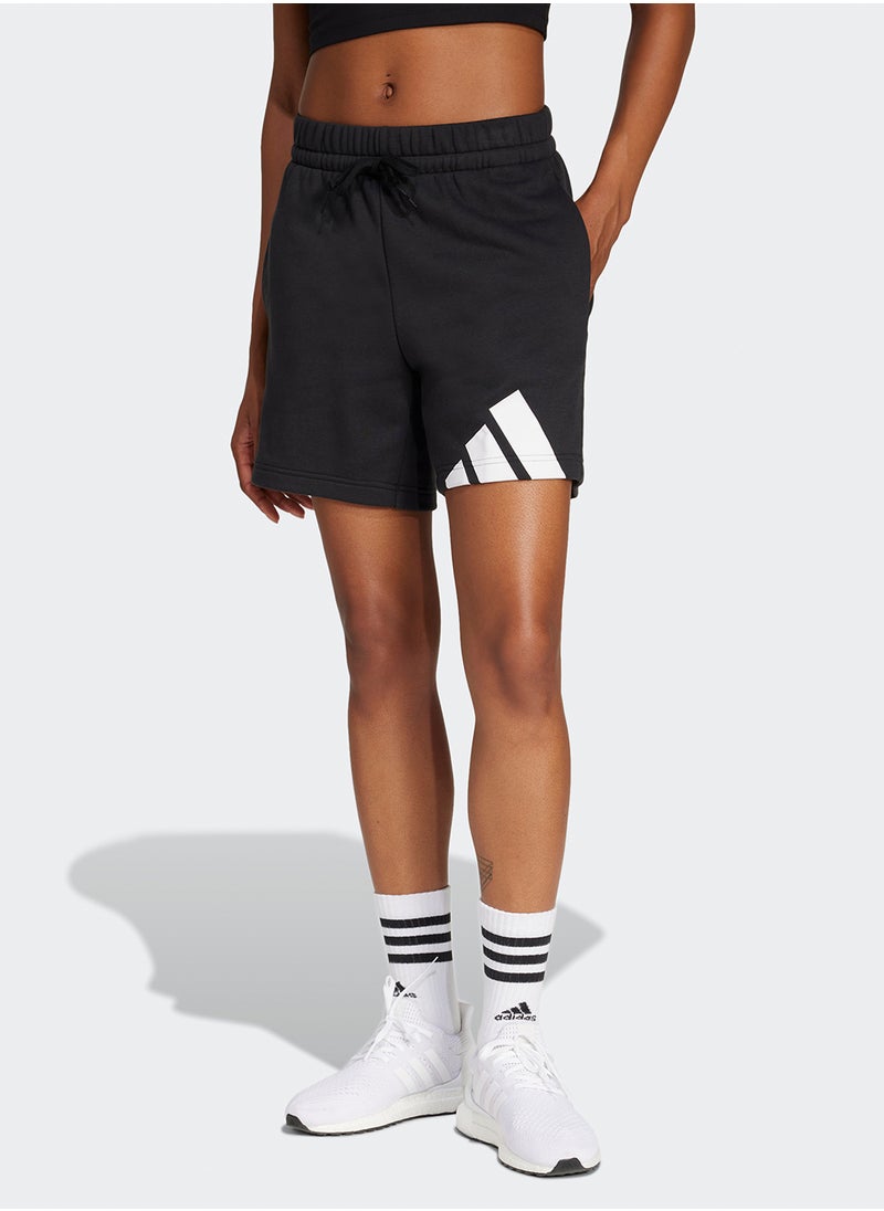 Adidas - Essential Big Logo French Terry Shorts - Image 1