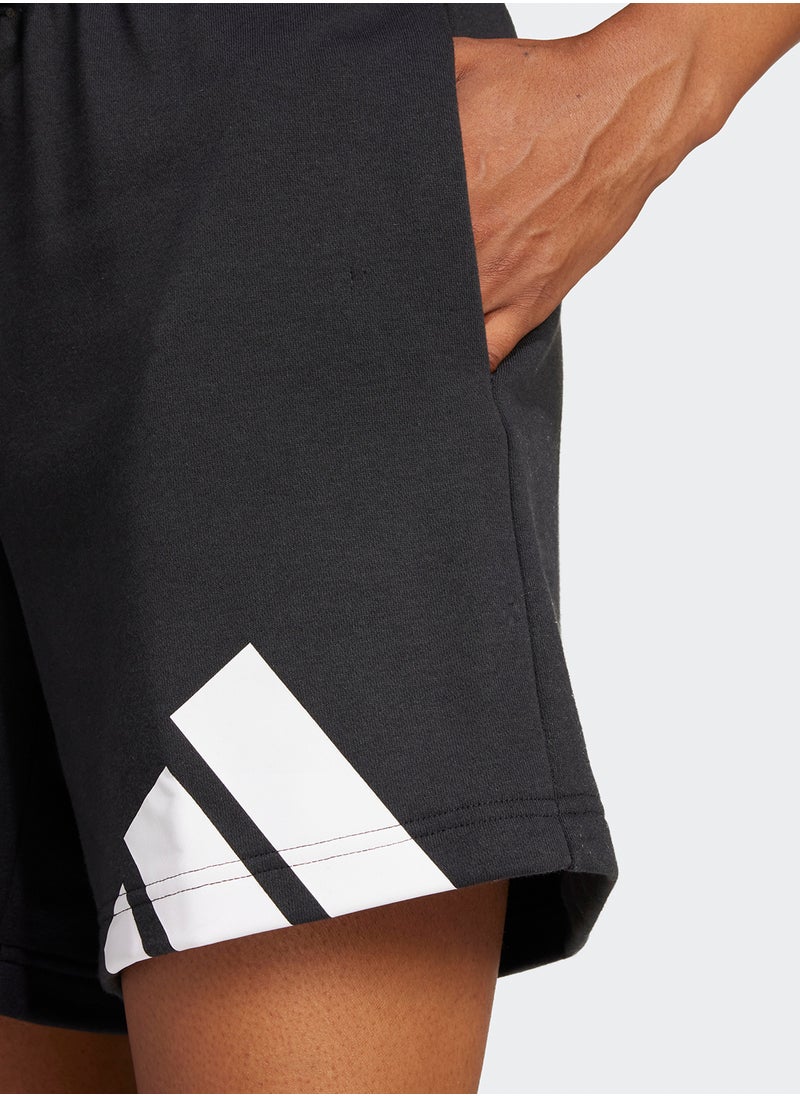 Adidas - Essential Big Logo French Terry Shorts - Image 1