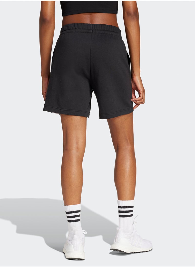 Adidas - Essential Big Logo French Terry Shorts - Image 1