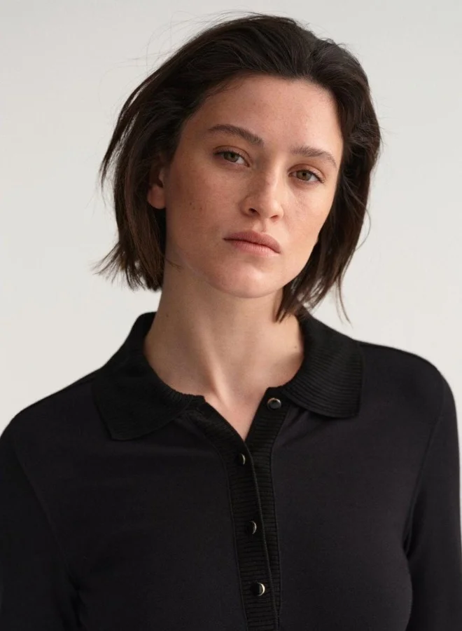 غانت Gant Jersey Polo Dress